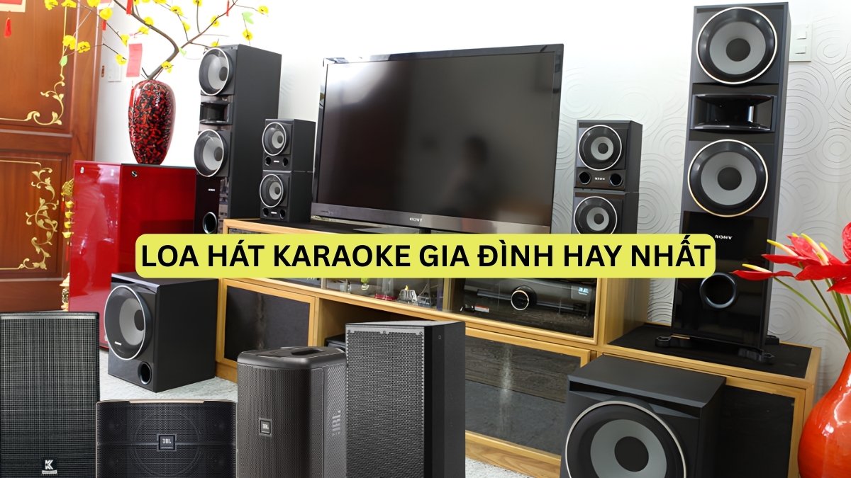Top loa hát karaoke gia đình hay và tốt nhất 2026